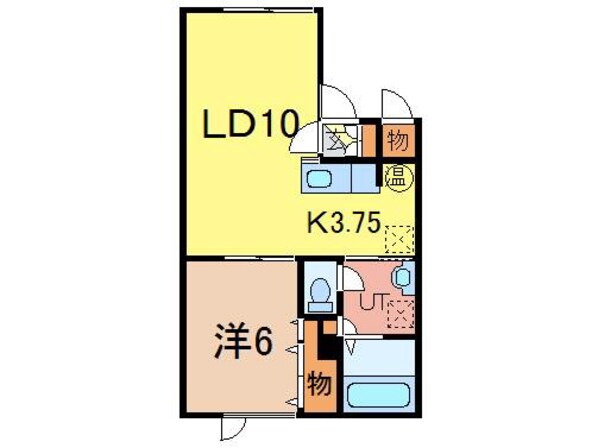 アジトⅢの物件間取画像